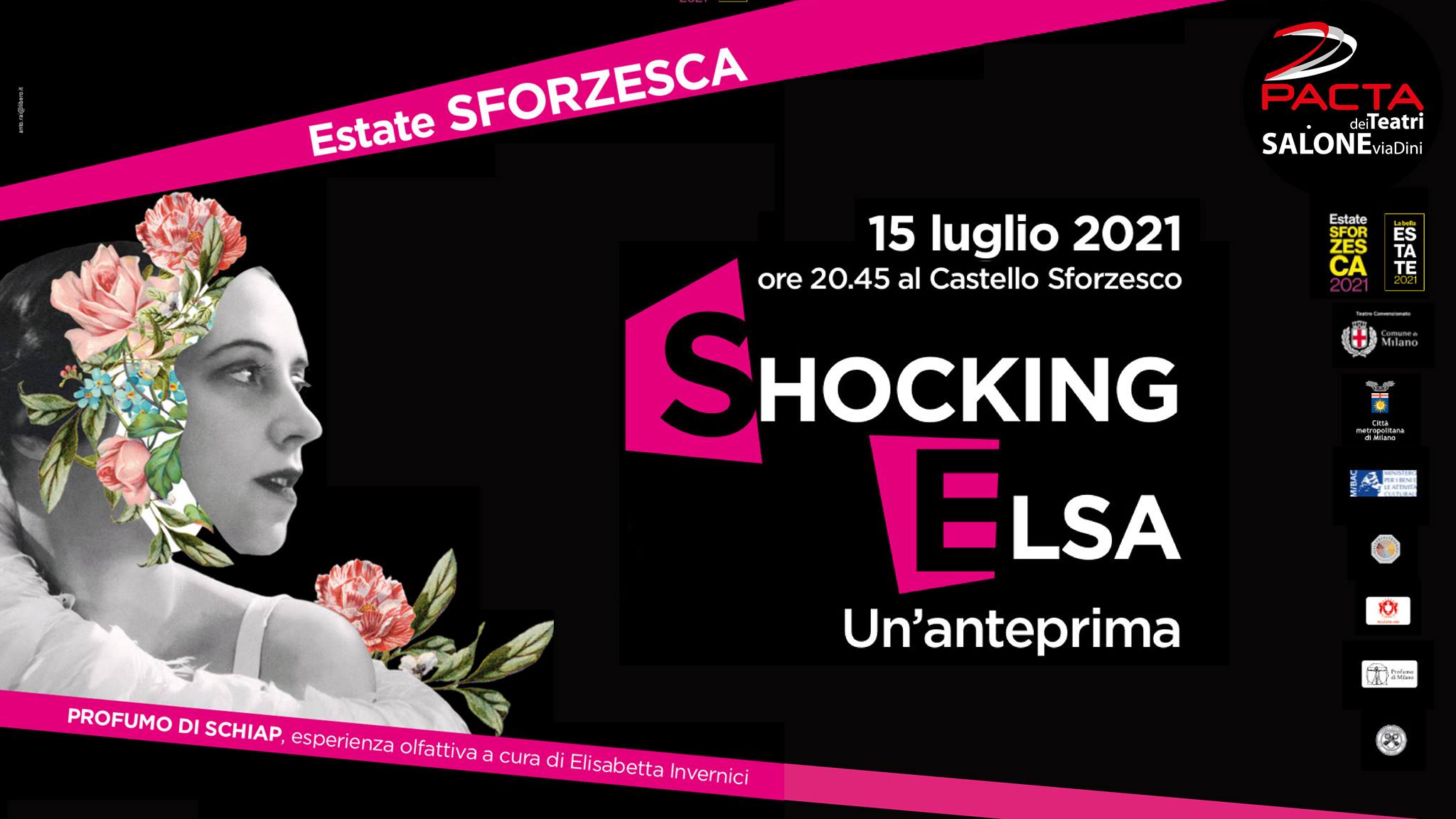 SHOCKING ELSA - Un\'anteprima all\'Estate Sforzesca